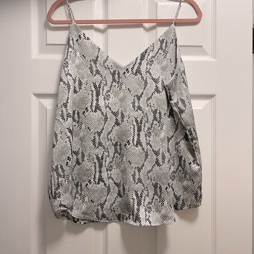 Express Snake Print Tank Blouse, Women’s Size Large